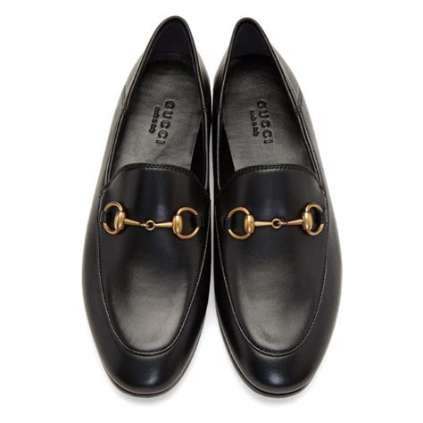 gucci black brixton crushback loafers|Gucci Black Brixton Crushback Loafers .